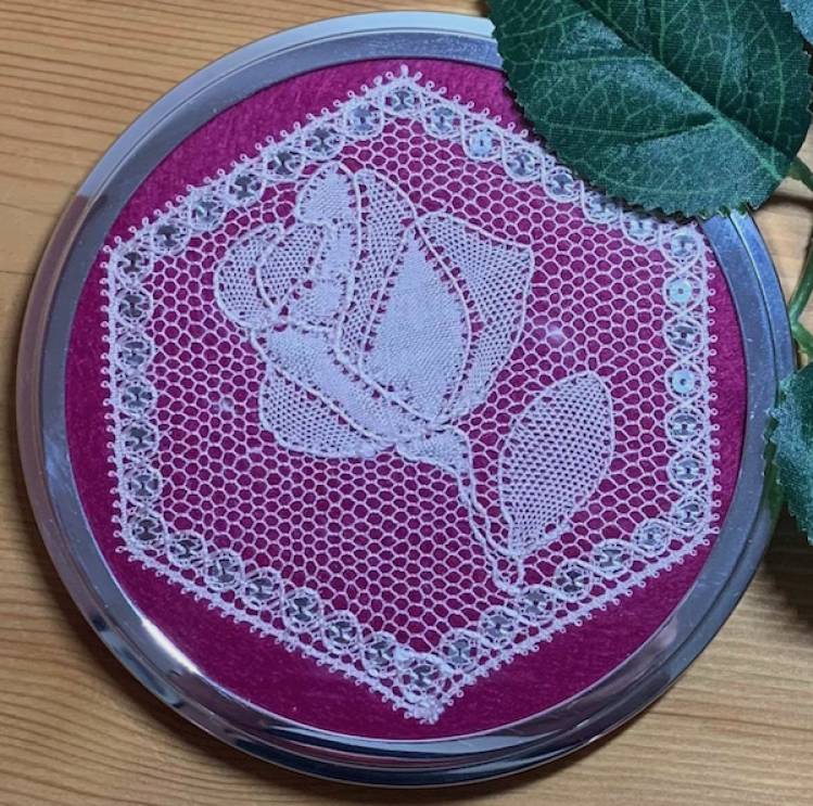 Rose Large Pot Lid